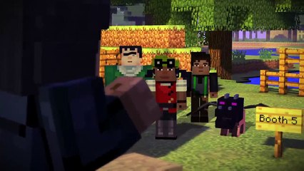 Welcome to minecraft story mode episode 1 gameplay (157)