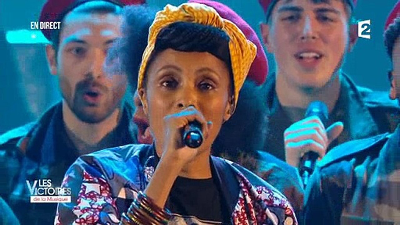 Victoires de la musique: La chanteuse Imany interrompt sa chanson pour demander "Justice pour Théo, pour Adama"