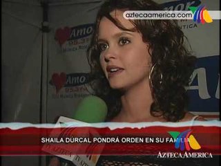 Shaila Dúrcal pondrá orden en su familia!