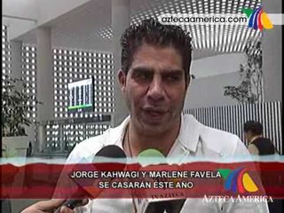 Jorge Kahwagi se casa!