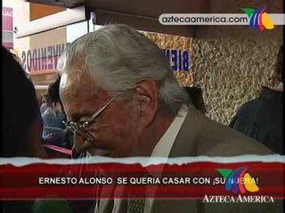Ernesto Alonso se queria casar con su Nuera!