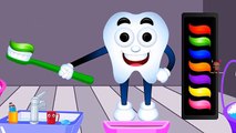 Colors for Children to Learn with Tooth Brush - Colours for Kids to Learn - Kids Learning Videos