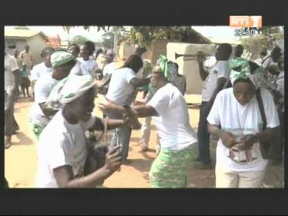 Législatives 2011   3ème Jour de campagne à Tiébissou