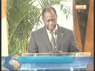 Le Président Ouattara a reçu l'ensemble du corps diplomatique accrédité en Côte d'Ivoire