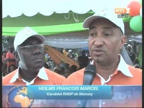 Législatives 2011 - 3ème Jour de campagne dans la commune de Marcory