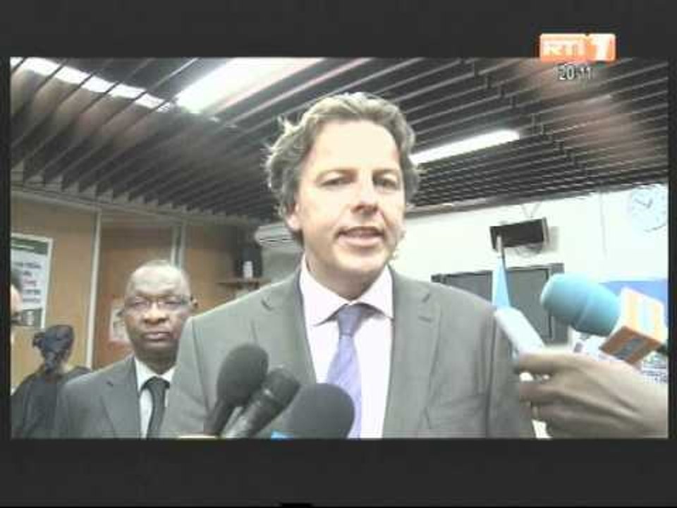 Conférence de presse du representant du sécretaire général de l'ONU en Côte d'Ivoire
