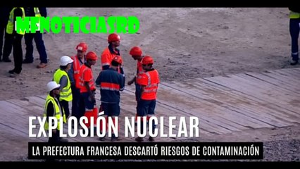 Explosion dans une centrale nucléaire à Flamanville dans le nord de France/Explosión en una central nuclear de Flamanvil