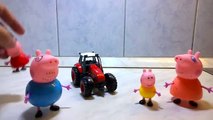Super Tractor is arrived to Peppa pig family. traktori,tracteur,τρακτέρ,טרקטור,ट्रैक्टर, トラクター