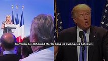 Politique : Le jeu des sept ressemblances entre Marine Le Pen et Donald Trump !