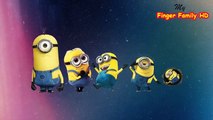 Finger Family Song! Despicable Me Minions Nursery Rhyme with Carl, Kevin, Phil, Jerry and Stuart!