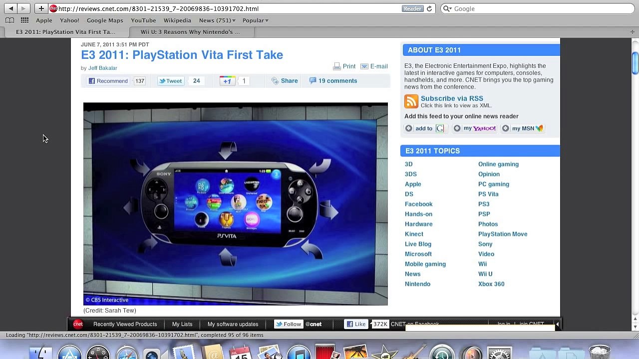 Playstation Vita VS Wii U