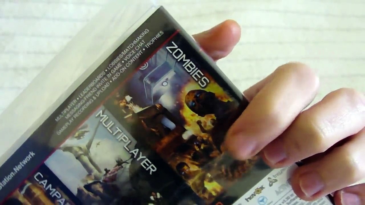 PS3 Call Of Duty  Black Ops 2 Early Unboxing (HD)