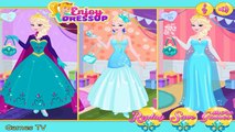 Frozen Elsa, Princess Rapunzel, Anna Frozen & Princess Ariel Sweet Sixteen Games
