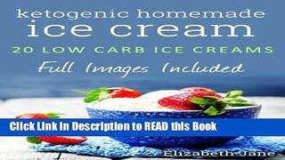 PDF Online Ketogenic Homemade Ice cream: 20 Low-Carb, High-Fat, Guilt-Free Recipes Full Online