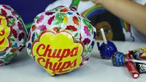 2 Giant Chupa Chups Lollipops | Chupa Chups Cool Friends Frog | Candy & Sweets Review