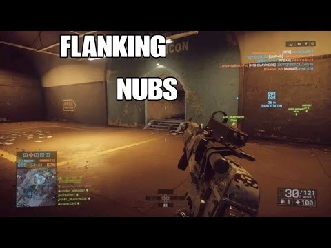 Flanking Noobs Battlefield 4 Gameplay