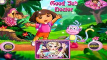 Dora Foot Doctor Caring - Dora The Explorer Baby Games - Dora Game for Children