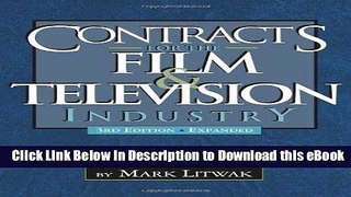 [Read Book] Contracts for the Film   Television Industry, 3rd Edition Kindle