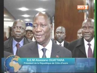 Le Président Alassane Ouatara a échangé avec le 1er Ministre belge et le Président de la BEI