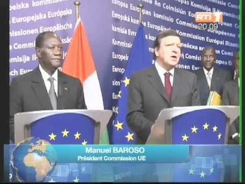 Temps forts de la journée de travail du Président Ouattara au Conseil Européen en Belgique