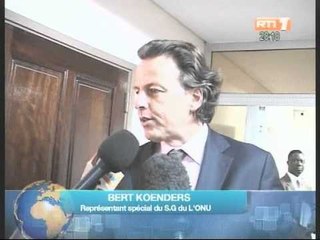 Le chef de l'ONUCI s'entretient du processus électoral avec le Conseil constitutionnel