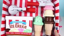 Ice Cream Cone Playset Melissa & Doug Toys Play Doh Ice Cream Parlor Toy Food Heladería Helados