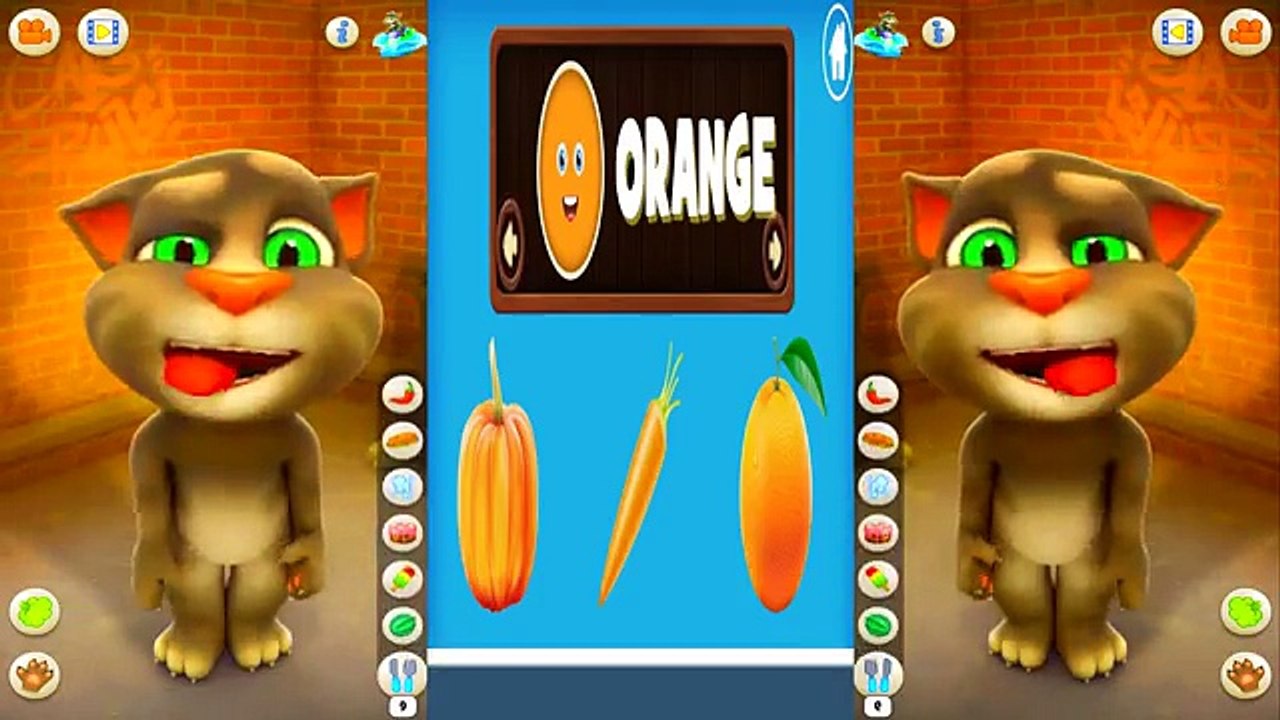 Learn Colors with Talking Tom Colours for Kids Children Toddlers Baby Play Videos 2X speed