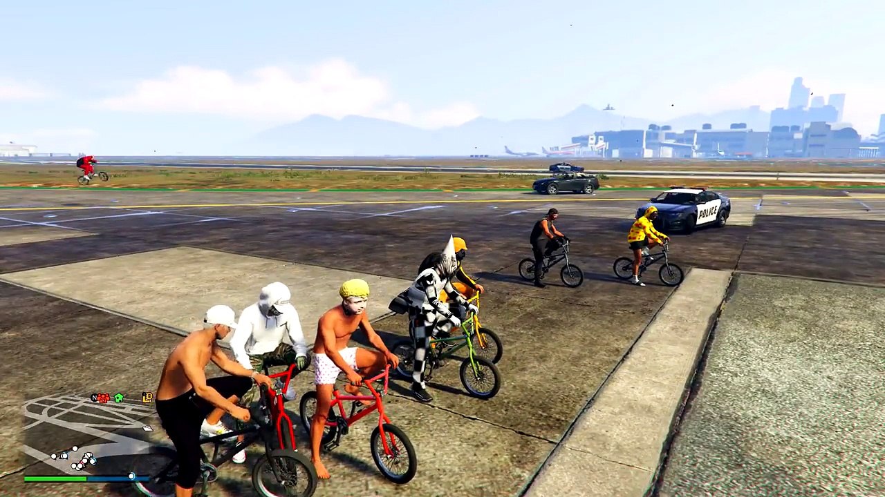 TASER vs HUMANS GTA 5 ONLINE