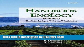 Read Book Handbook of Enology, Vol. 1: The Microbiology of Wine and Vinifications Full eBook