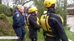 Dramatic Video Shows Man Saved From Rushing Waters