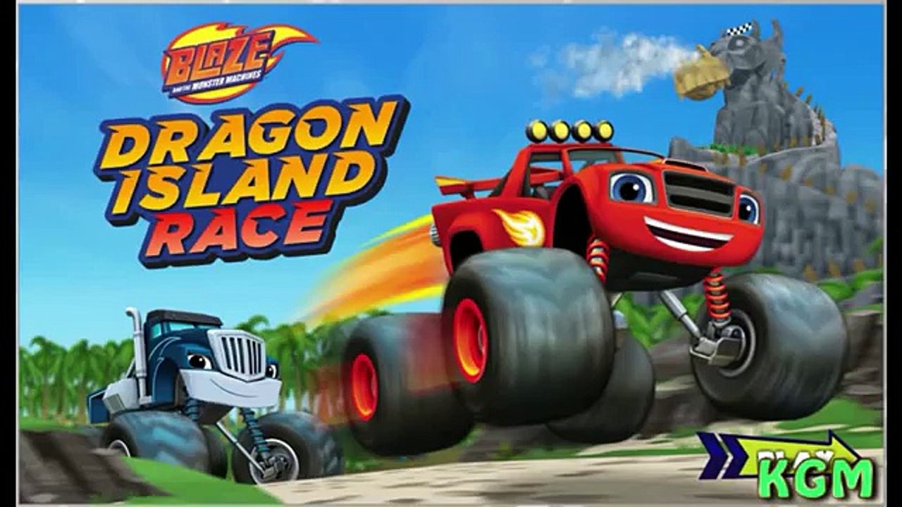 Monster Truck Blaze Dragon Island Race and the Monster Machines Monster Truck Video Games