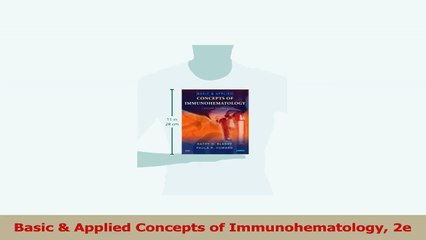 Basic  Applied Concepts of Immunohematology 2e