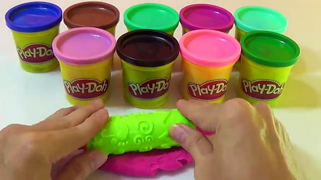 Play and learn Colours with Play doh Alice In Wonderland Cookie Cutters Fun Creative Mold For Kids