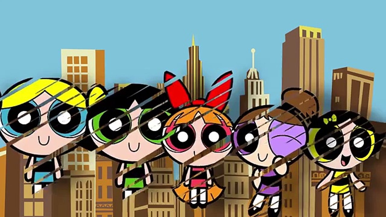 Powerpuff Girls Cartoon Finger Family Baby Song