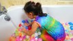 Learn Colors with Water Balloons for Kids, Children, Toddlers and Babies; Bad Kid Plays in Water