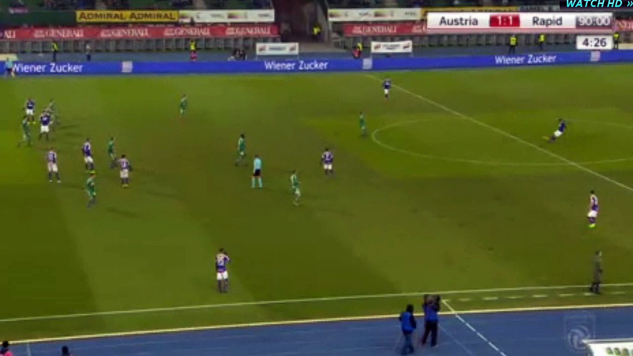 Rotpuller Goal HD - Austria Vienna	1-1	Rapid Vienna 12.02.2017