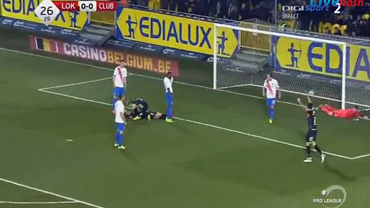 Tom De Sutter Goal - Lokeren	1-0	Club Brugge KV 12.02.2017