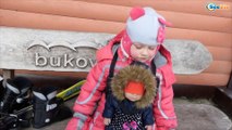 ✔ Кукла Беби Борн и Ярослава катаются на лыжах / Doll Baby Born with Yaroslava in Bukovel ✔