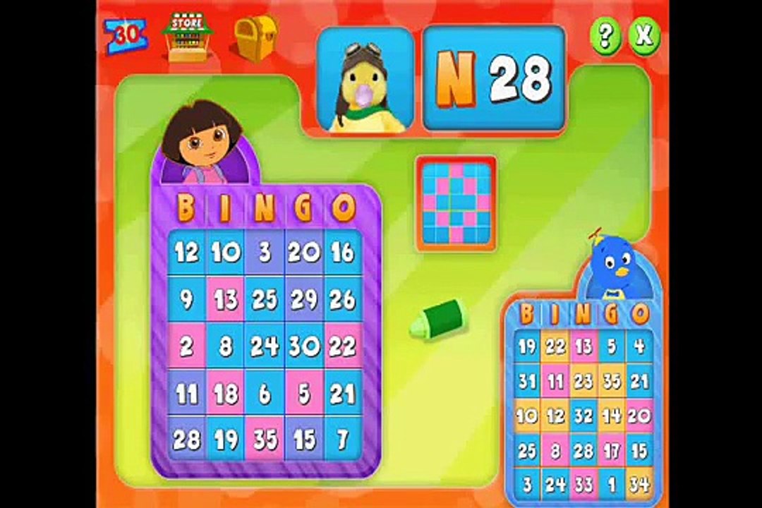 Dora Bingo Game1