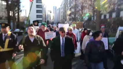 Japonya'da Trump Karşıtı Gösteri