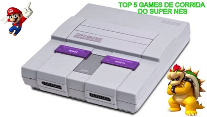 TOP 5 MELHORES GAMES DE CORRIDA SNES