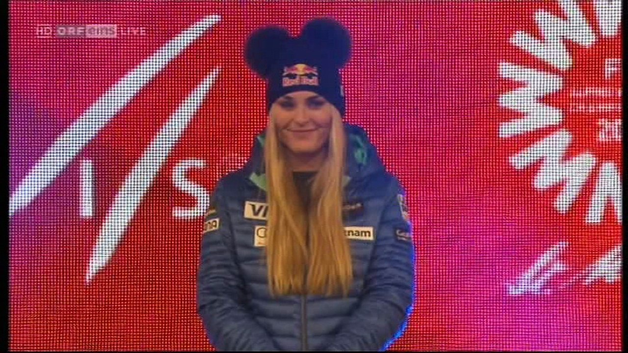 Downhill Award Ceremony St.Moritz 2017 (Bronze Medal)