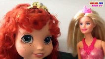 Barbie Girl Dolls Fairytale Fashion & Disney Princess Doll Toddler Merida | Toys Video For Kids