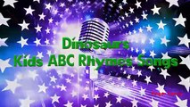 ABC Song | Learning Alphabets With Dinosaurs | Dinosaurs Abcd Song For Kids
