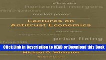 BEST PDF Lectures on Antitrust Economics (Cairoli Lectures) Read Online