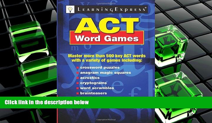 Read Online ACT Word Games For Kindle