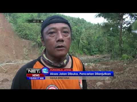 Evakuasi Korban Longsor Purworejo Tim SAR Temukan 3 Anak Tertimbun - NET12