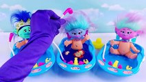 Trolls Baby Doll Bath Time Clay Slime Toy Surprises Learn Colors Fun Pretend Play Video