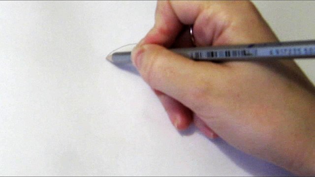 Как нарисовать валентинку в виде Божьей коровки ко дню Святого Валентина карандашом по шагам