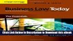 [Read Book] Cengage Advantage Books: Business Law Today: The Essentials Mobi